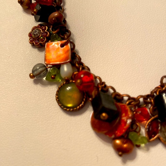 Fun charm bracelet with tons of beads and dangles - Picture 3 of 6